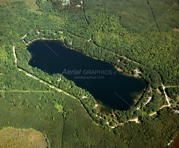 Blue Lake in Mason County, Michigan